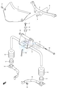 DL1000 (E2) V-Strom drawing FRONT BRACKET