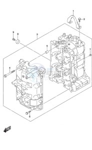 DF 40A drawing Cylinder Block