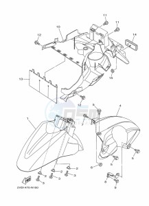 XC115F  (BL78) drawing AIR SHROUD & FAN