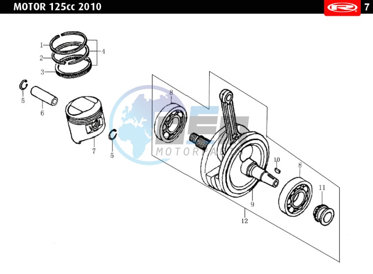 CRANKSHAFT - PISTON