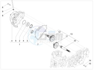 LX 125 4T 3V ie Vietnam drawing Reduction unit