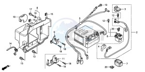 FES125A S-WING drawing BATTERY (FES1257/A7)(FES1507/A7)