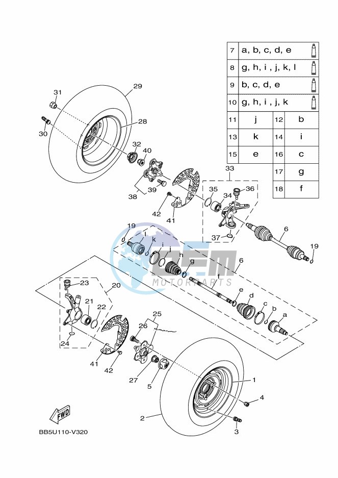 FRONT WHEEL