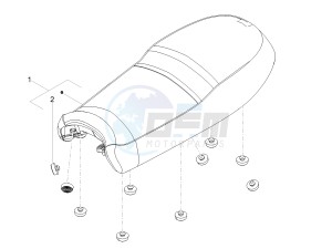 V7 III Special 750 e4 (NAFTA) drawing Saddle