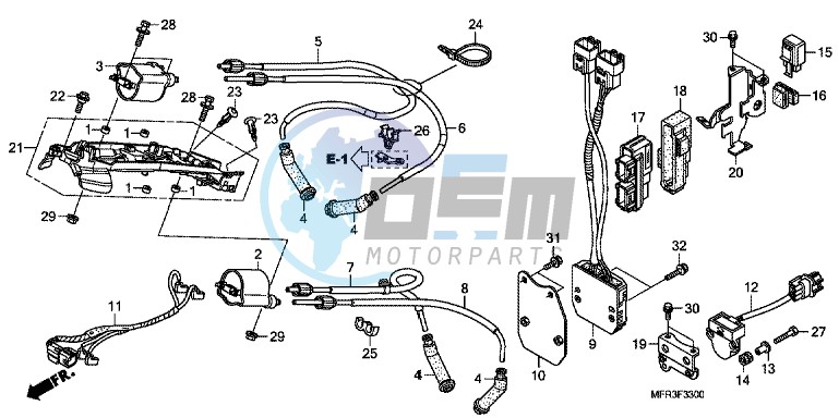 IGNITION COIL/ECU