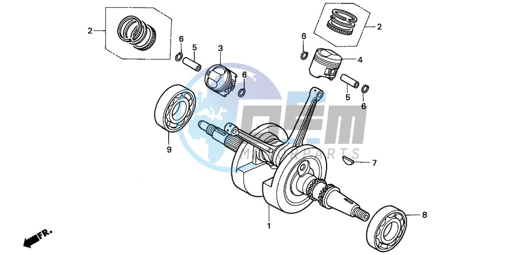 CRANKSHAFT/PISTON