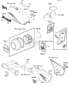 ZN 700 A [LTD SHAFT] (A1-A2) [LTD SHAFT] drawing LABELS