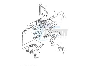 XJR 1300 drawing AIR INDUCTION SYSTEM