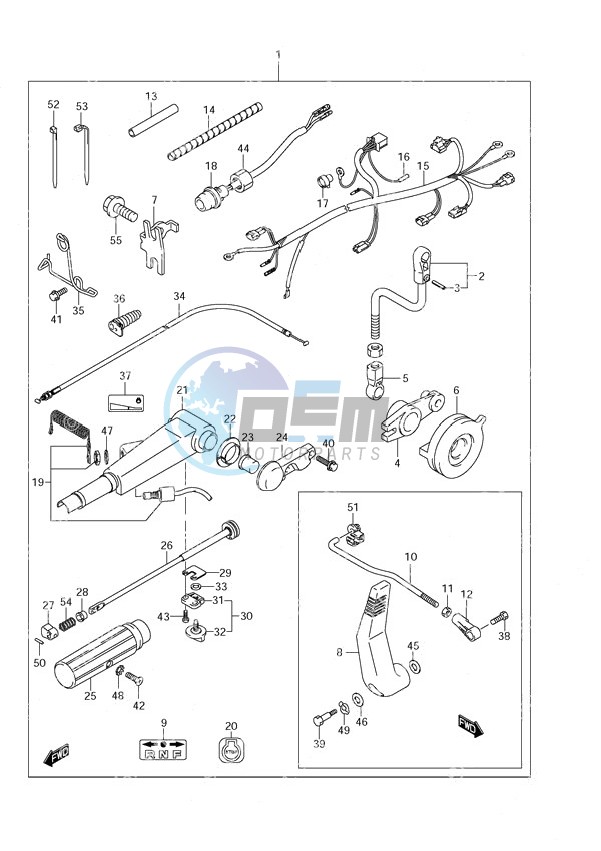 Tiller Handle