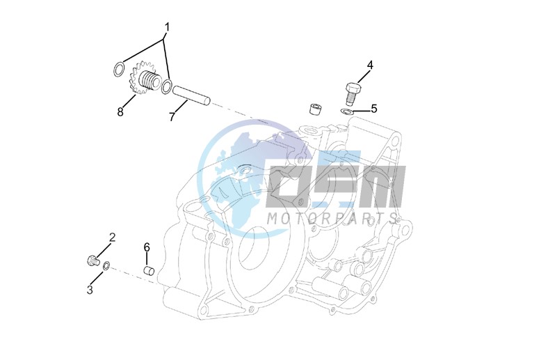 Right crankcase