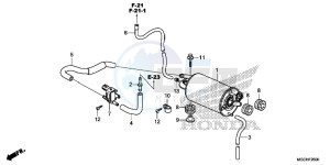 CB1100NAH UK - (E) drawing CANISTER