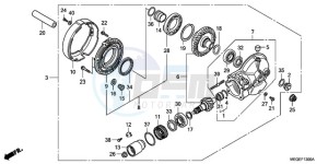 VT750C9 E / MKH MME drawing FINAL DRIVEN GEAR