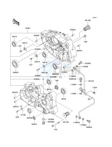 BN 125 A [ELIMINATOR 125] (A6F-A9F) A7F drawing CRANKCASE