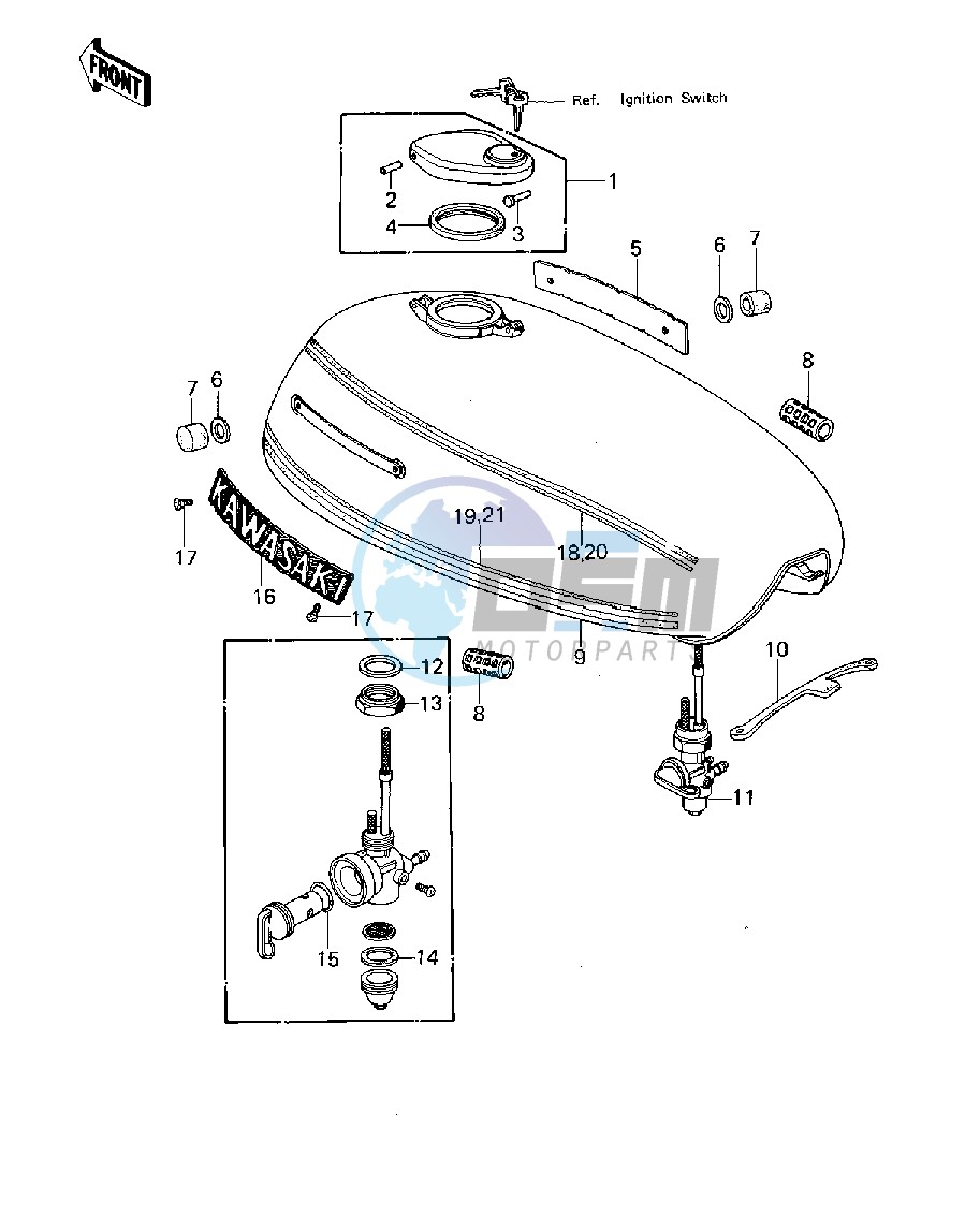 FUEL TANK -- KZ1000-A1- -