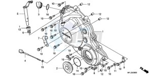 CBR1000RAA F / ABS CMF drawing RIGHT CRANKCASE COVER