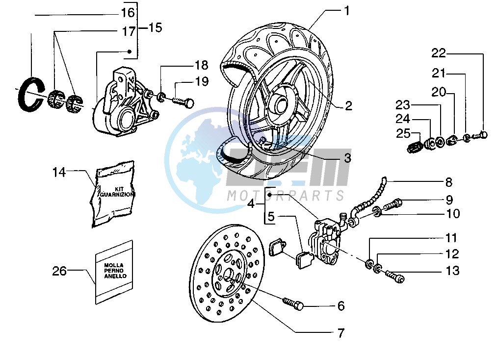 Front wheel