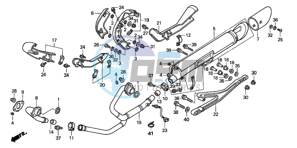 EXHAUST MUFFLER