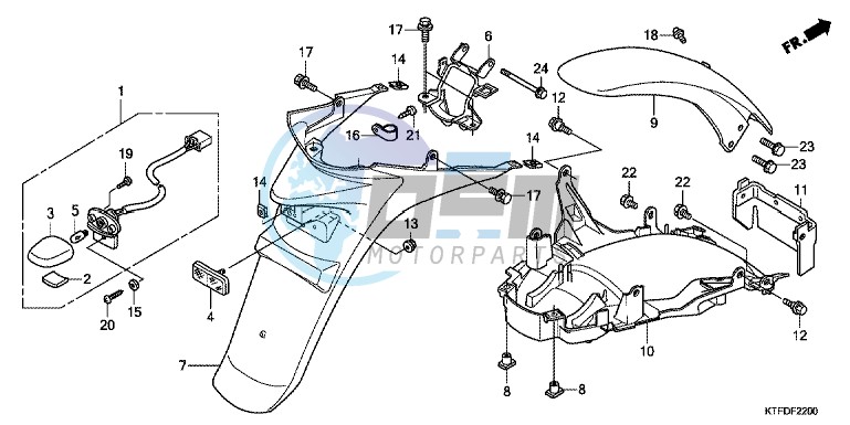 REAR FENDER