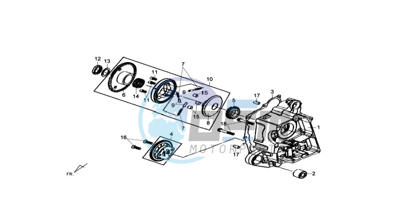 CRANKCASERIGHT / OILPUMP