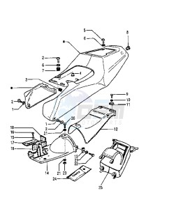 TZR RR 125 drawing SIDE COVER