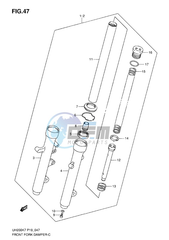 FRONT FORK DAMPER