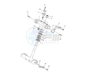 WR F 250 drawing STEERING