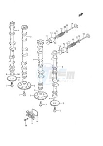 DF 225 drawing Camshaft