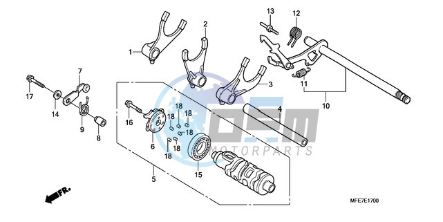 GEARSHIFT DRUM