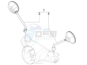 GTS 250 ie Super USA drawing Mirror