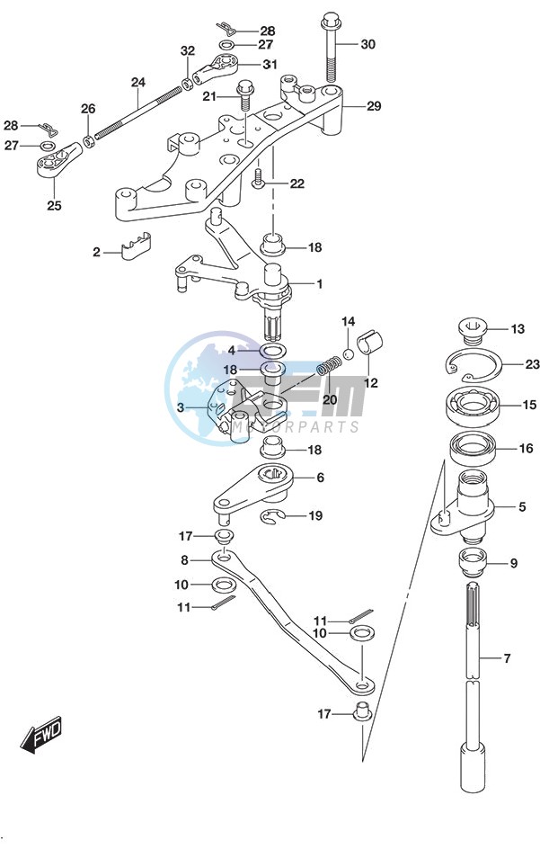 Clutch Shaft