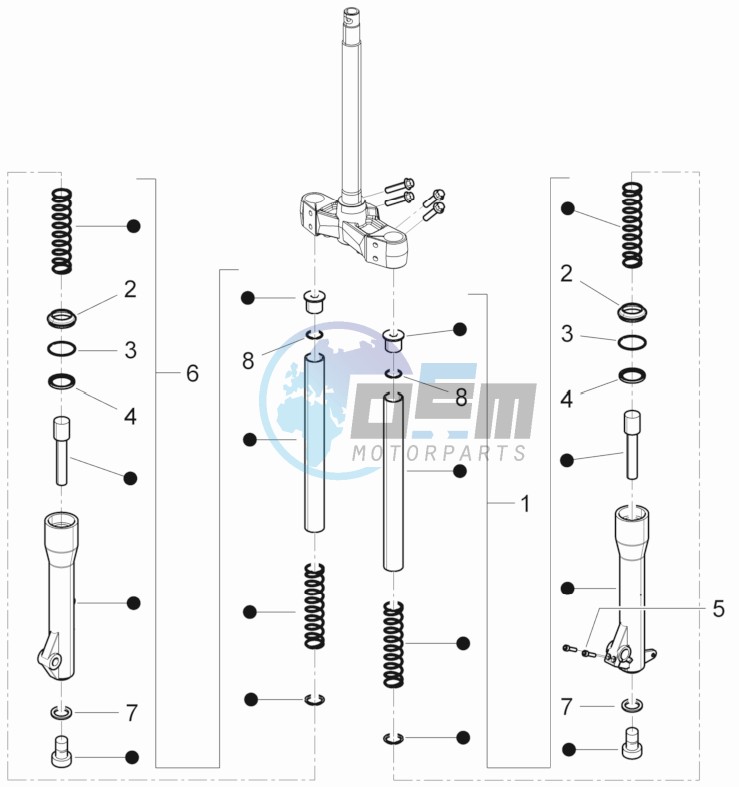 Fork components (Escorts)