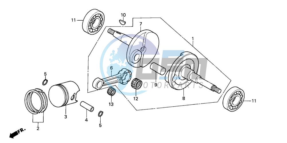 CRANKSHAFT/PISTON