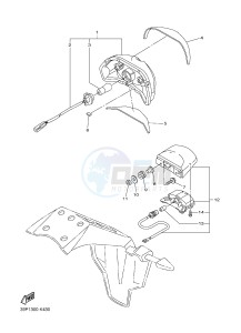 FZ8-SA 800 FZ8-S ABS (1BDA 1BDB) drawing TAILLIGHT