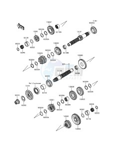 NINJA 300 EX300AEFA XX (EU ME A(FRICA) drawing Transmission