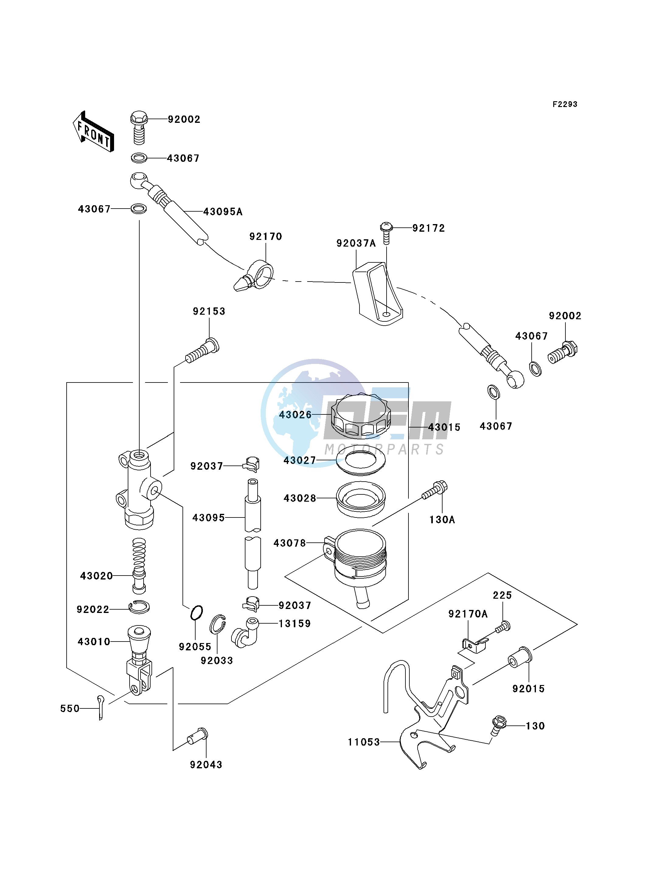 REAR MASTER CYLINDER