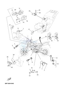 XT660ZA XT660Z ABS TENERE (2BE3 2BE3 2BE3) drawing ELECTRICAL 2