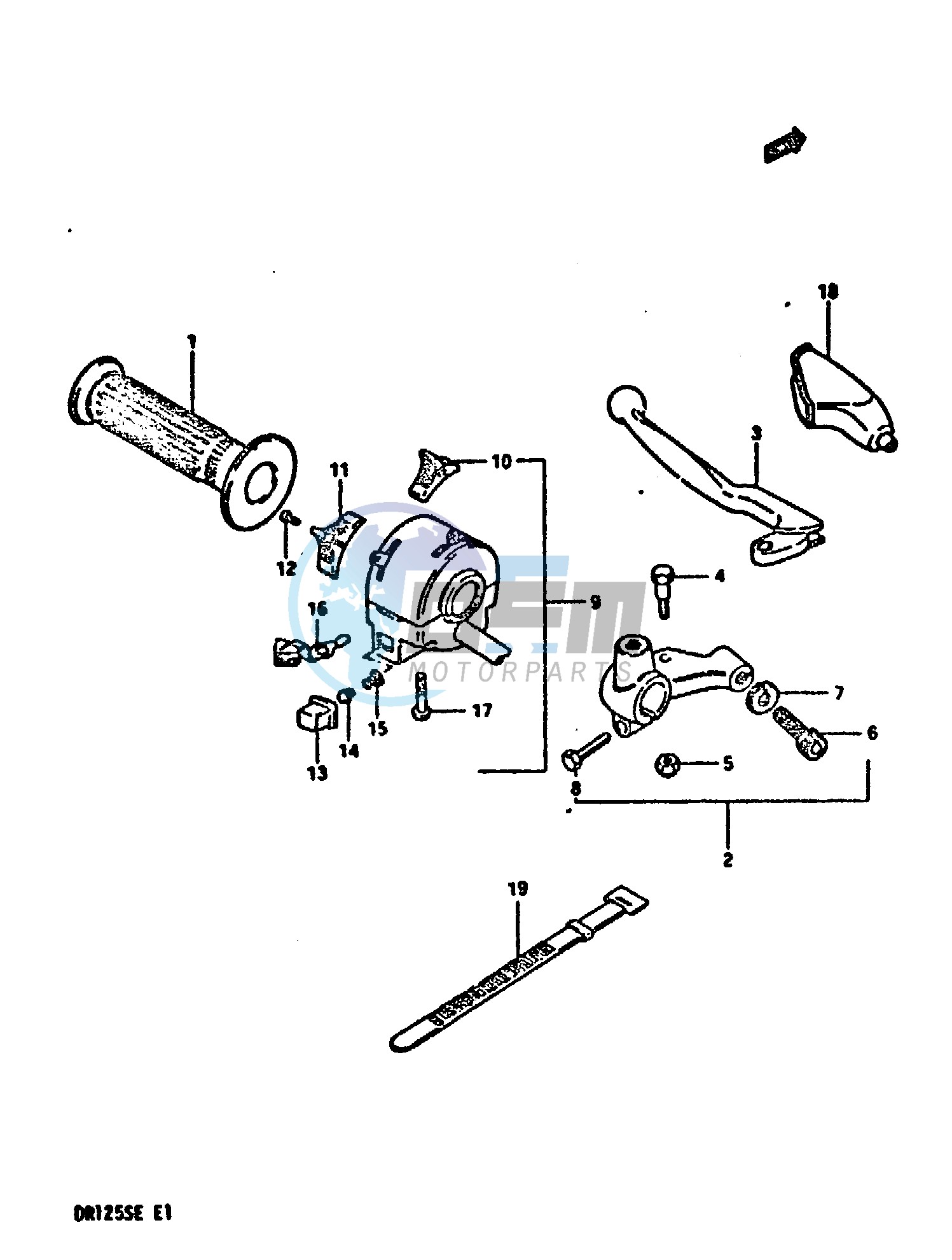 LEFT MANOLE SWITCH