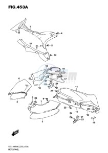 GSX-1300R ABS HAYABUSA EU drawing METER PANEL