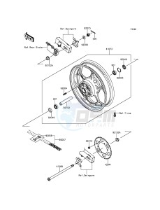 Z250SL_ABS BR250FFS XX (EU ME A(FRICA) drawing Rear Hub