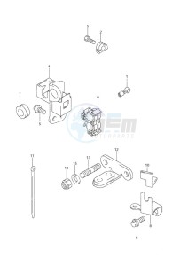 DF 9.9 drawing Remocon Cable Holder