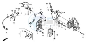 XL700VA drawing IGNITION COIL