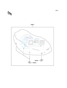 KVF360_4X4 KVF360ABF EU GB drawing Seat