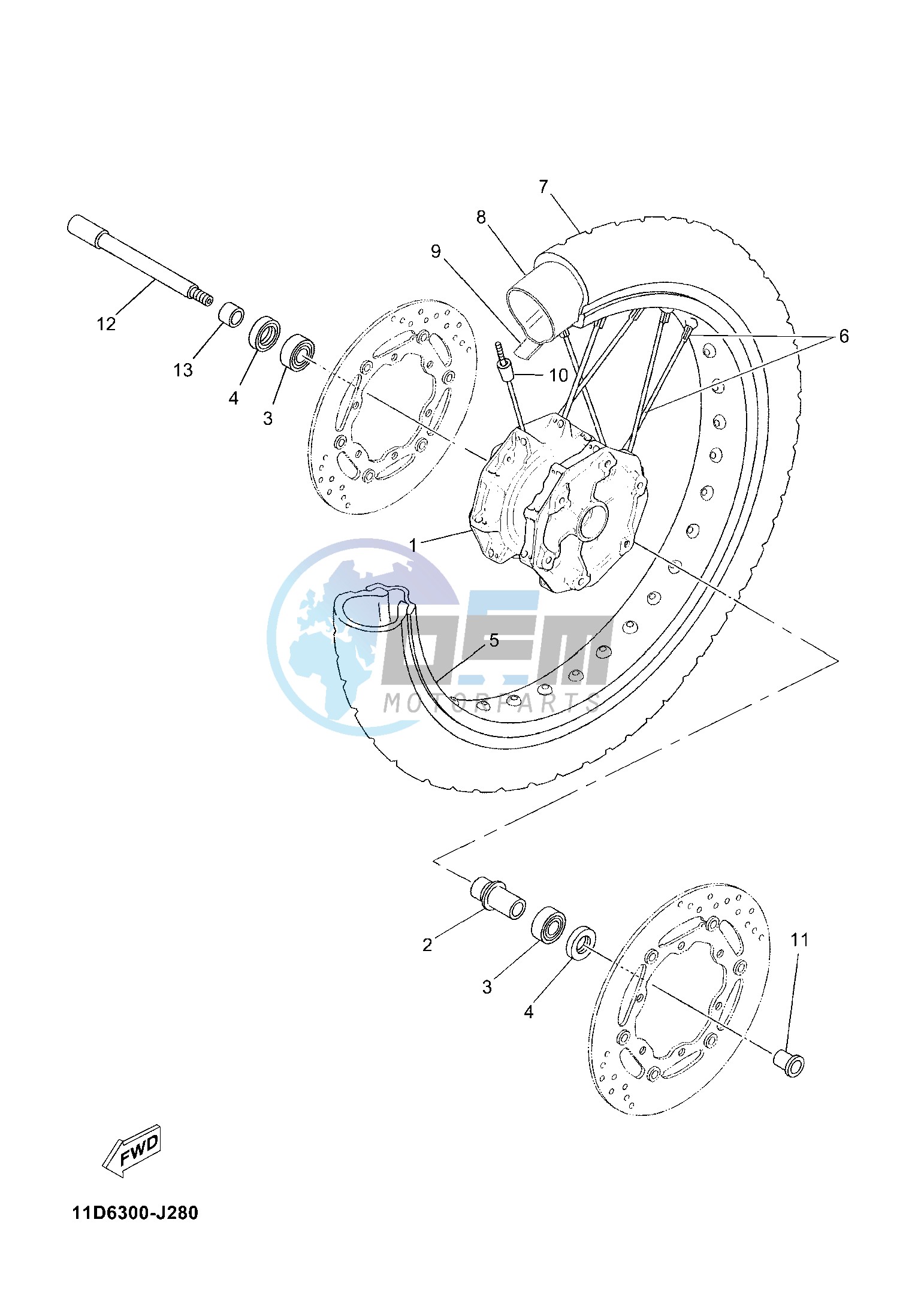 FRONT WHEEL