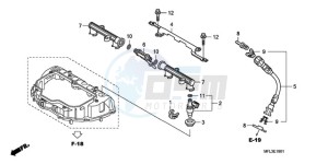 CBR1000RA9 Korea - (KO / ABS) drawing INJECTOR