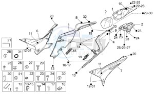 RSV 4 1000 APRC Factory Std SE drawing Rear body I