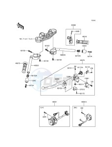 NINJA_ZX-6R ZX636EEF FR GB XX (EU ME A(FRICA) drawing Handlebar