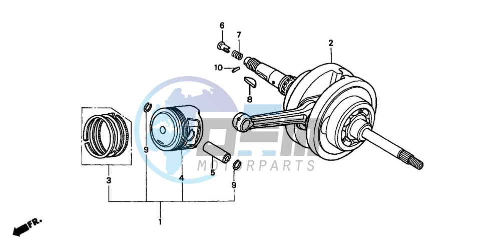 CRANKSHAFT/PISTON