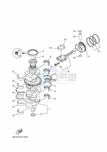 LF150XCA-2020 drawing CRANKSHAFT--PISTON