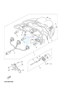 YN50F NEO'S 4 (2ACD 2ACD) drawing TAILLIGHT