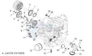 Dorsoduro 1200 (EMEA, APAC, NAFTA) (CND, EU, K, RU, USA, V) drawing Oil pump